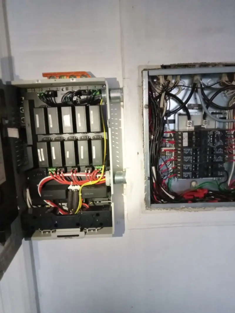Electrical panel upgrade completed for Security Camera Wiring in Lompoc